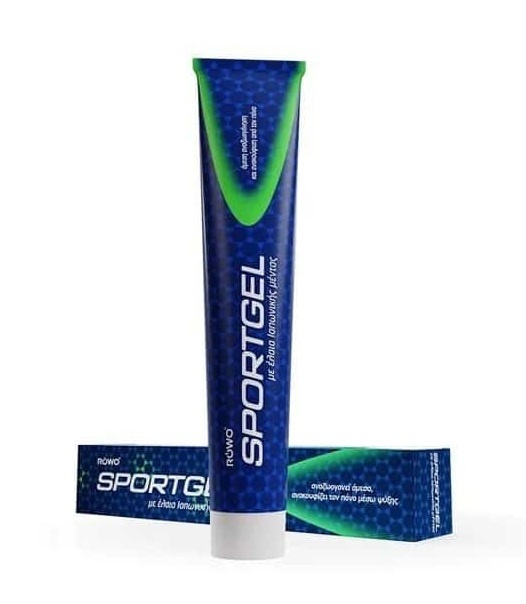 Sportgel 100ml - Ψυχρη Γελη Ανακουφισης Με Έλαια Ιαπωνικής Μέντας