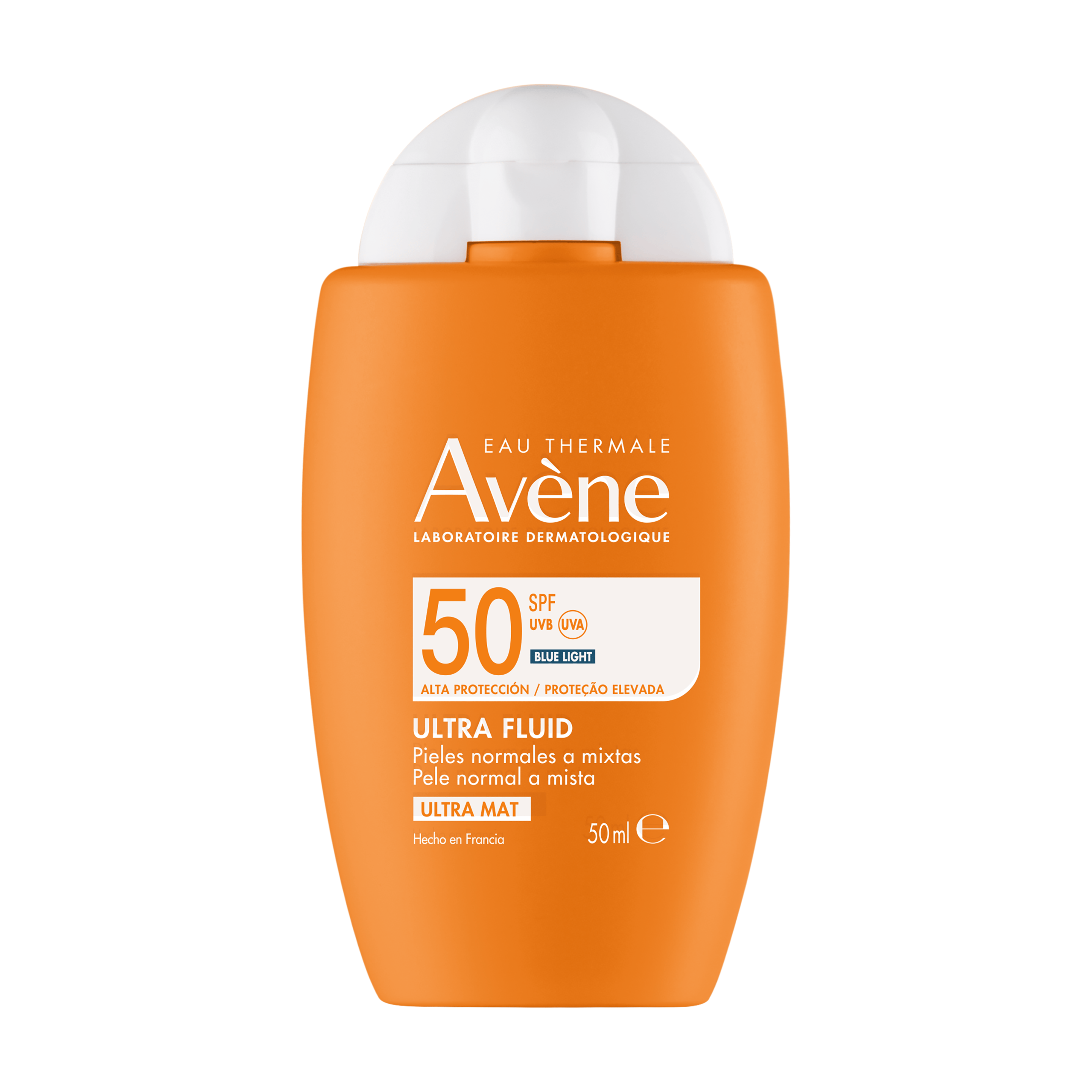 Avene Ultra Fluid Invisible SPF50 50ml - Αόρατο Αντηλιακό Για Ευαίσθητο Δέρμα