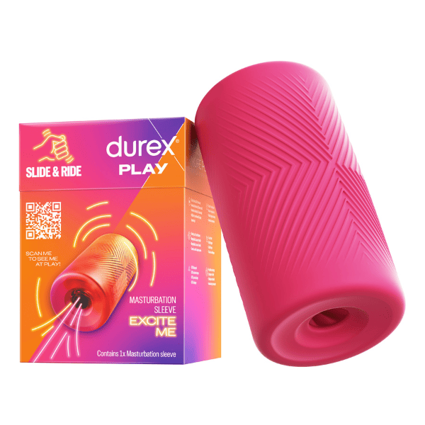 Durex Play Masturbation Sleeve 1τμχ - Απαλό. Ελαστικό και Ανάγλυφο Μανίκι Αυνανισμού Για Μέγιστη Απόλαυση