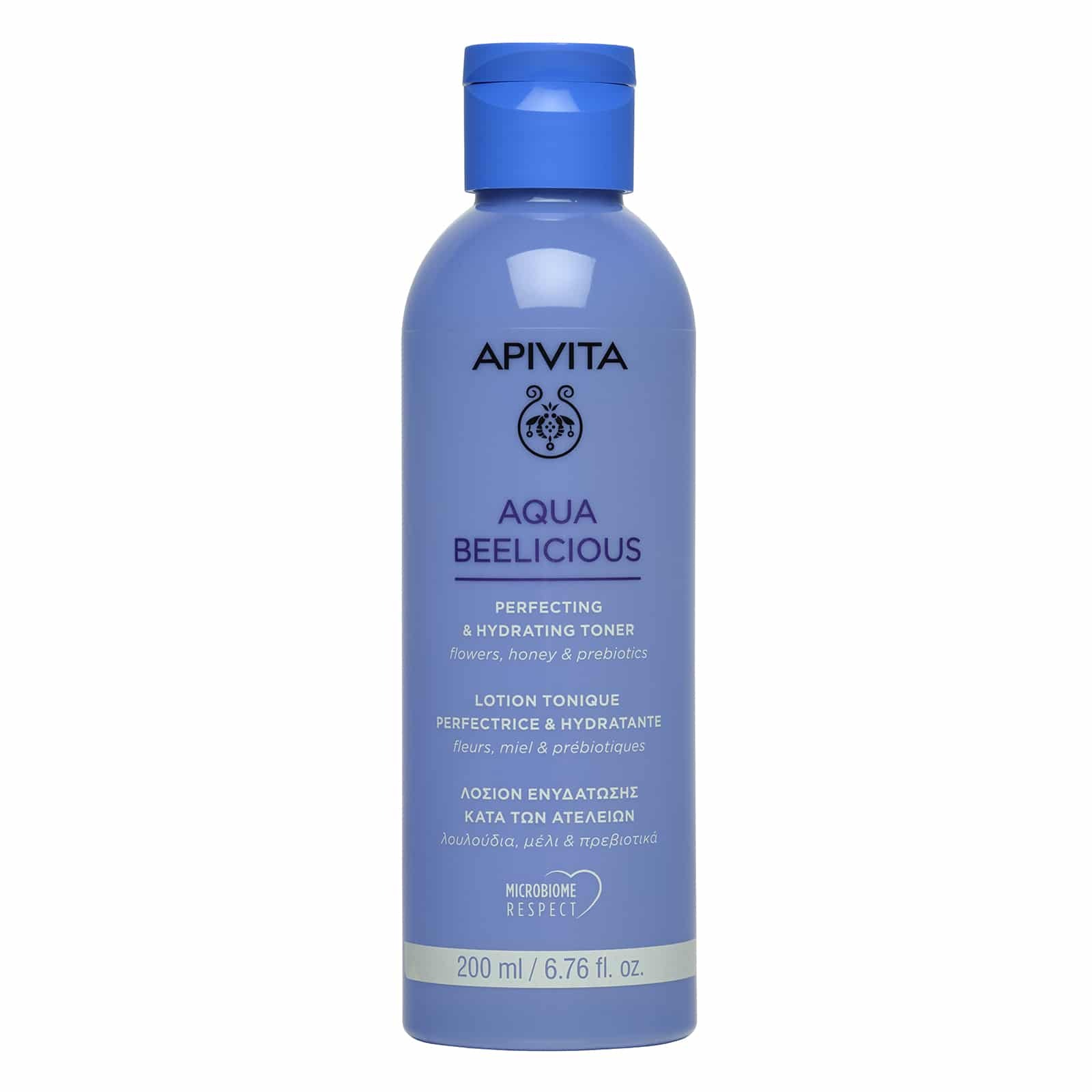 Apivita Aqua Beelicious Perfecting και Hydrating Toner 200ml - Λοσιόν Ενυδάτωσης Κατά Ατελειών