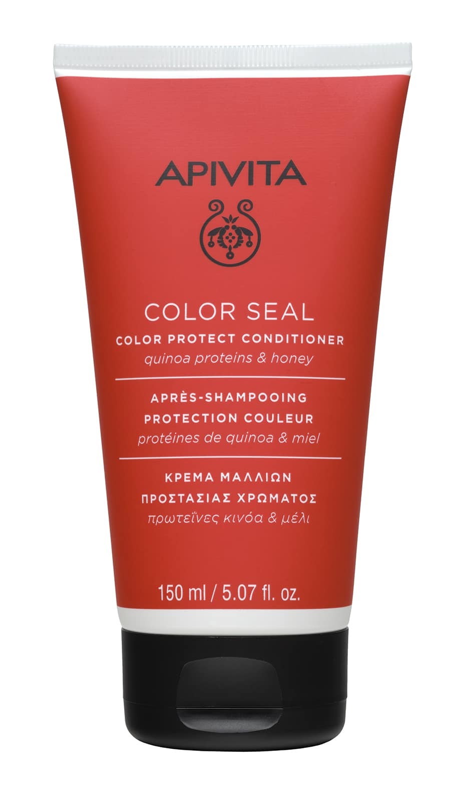 Apivita Color Seal Color Protect Conditioner 150ml - Κρέμα Μαλλιών Προστασίας Χρώματος Με Πρωτεΐνες Κινόα και Μέλι