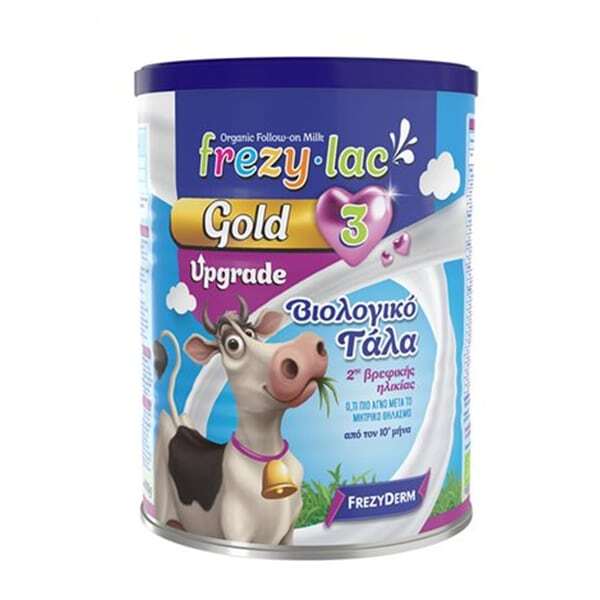 Frezyderm Frezylac Gold 3 Upgrade 400gr - Βρεφικό Βιολογικό Γάλα Από Τον 10ο Μήνα 400gr