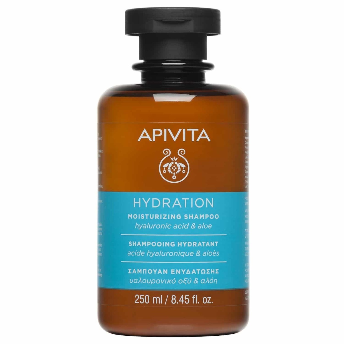 Apivita Moisturizing Shampoo Hyaluronic Acid και Honey StB 250ml - Σαμπουάν Ενυδάτωσης Με Υαλουρονικό Οξύ και Honey StB