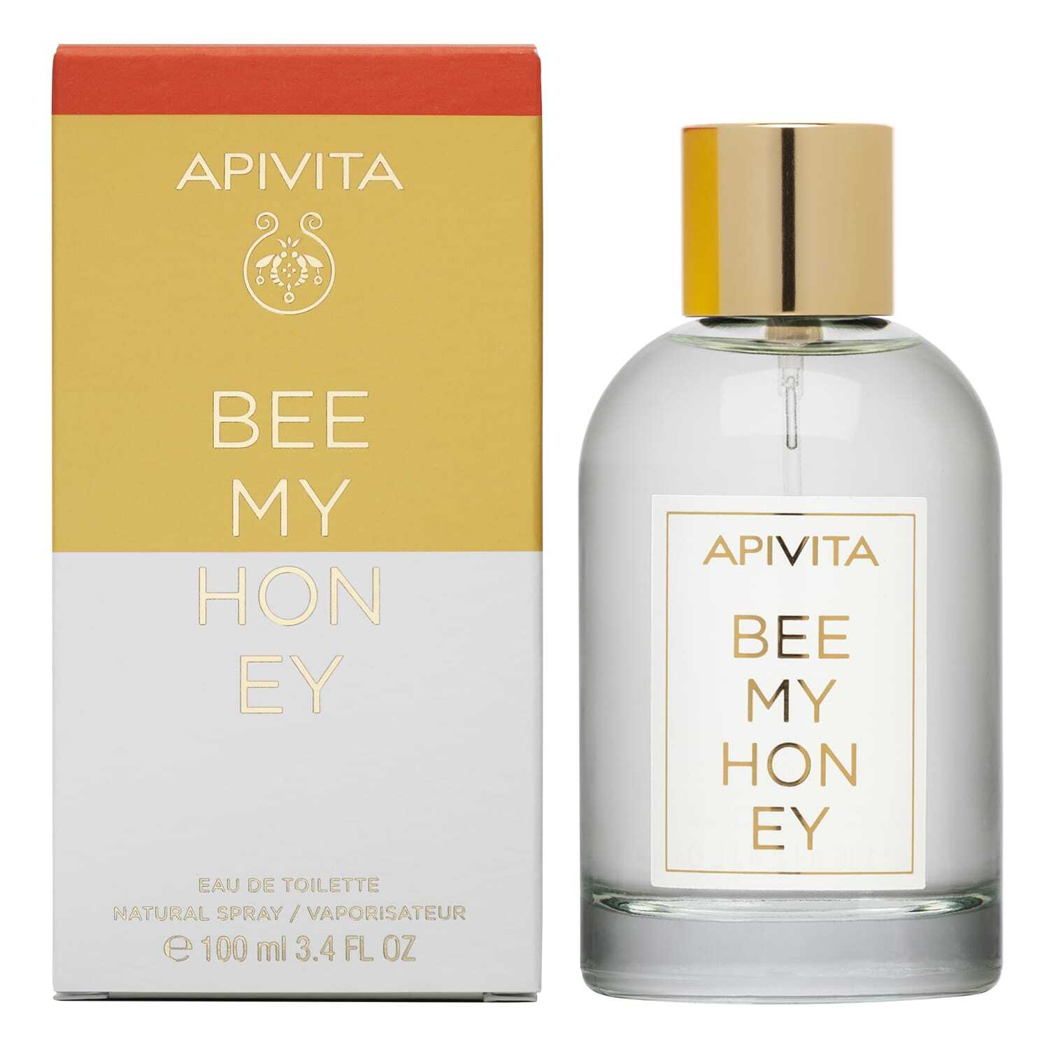 Apivita Bee My Honey Eau de Toilette 100ml - Φρέσκο Άρωμα Με Εσπεριδοειδή και Λουλούδια και Μέλι