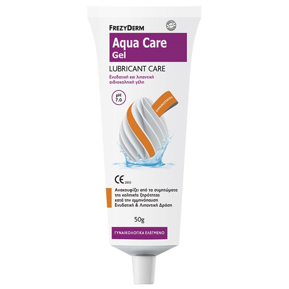 Frezyderm Aqua Care Gel Lubricant Care pH 7.0 50gr - Ενυδατική και Λιπαντική Αιδιοκολπική Γέλη