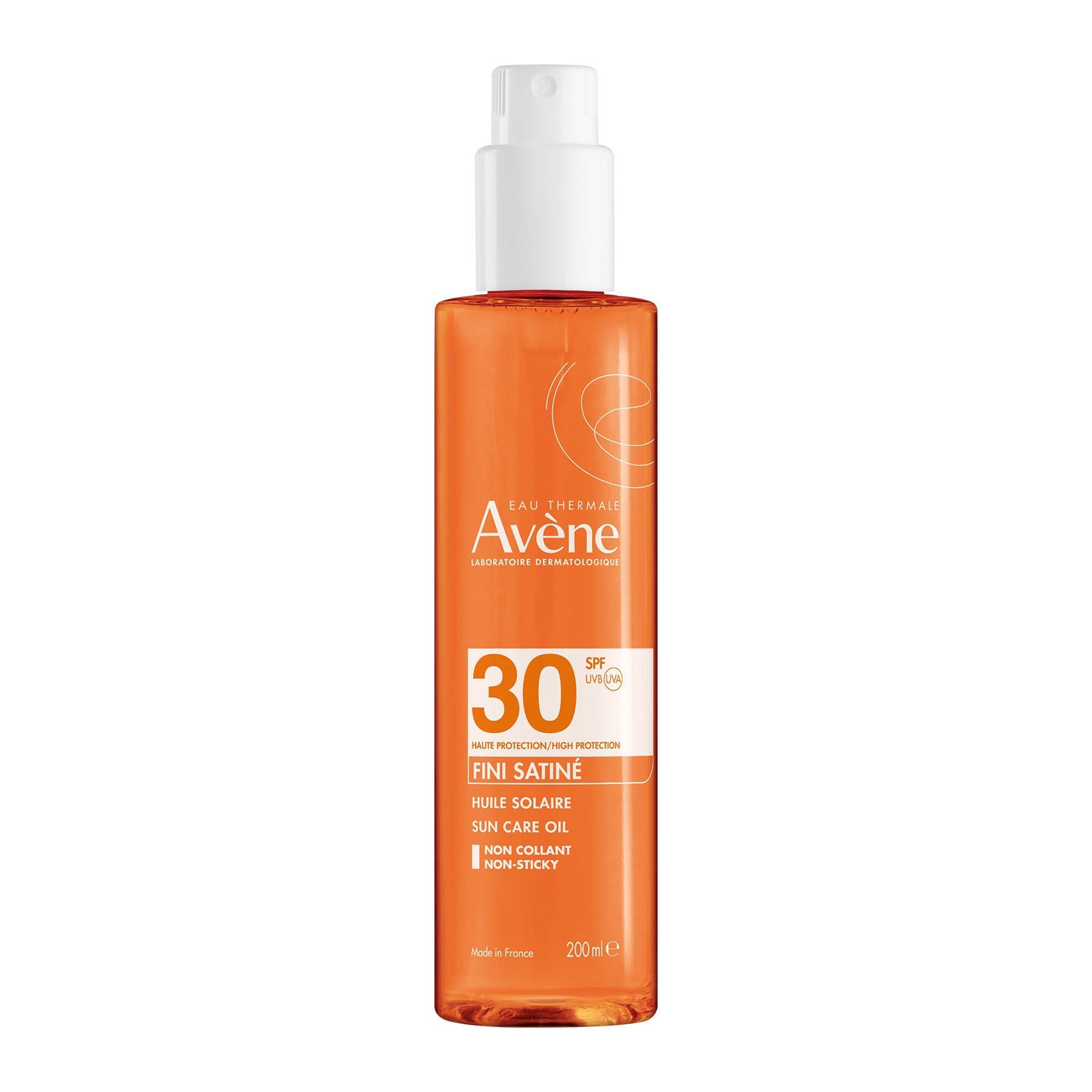 Avene Huile Solaire Spray SPF30 200ml - Αδιάβροχο Αντηλιακό Λάδι Για Το Σώμα