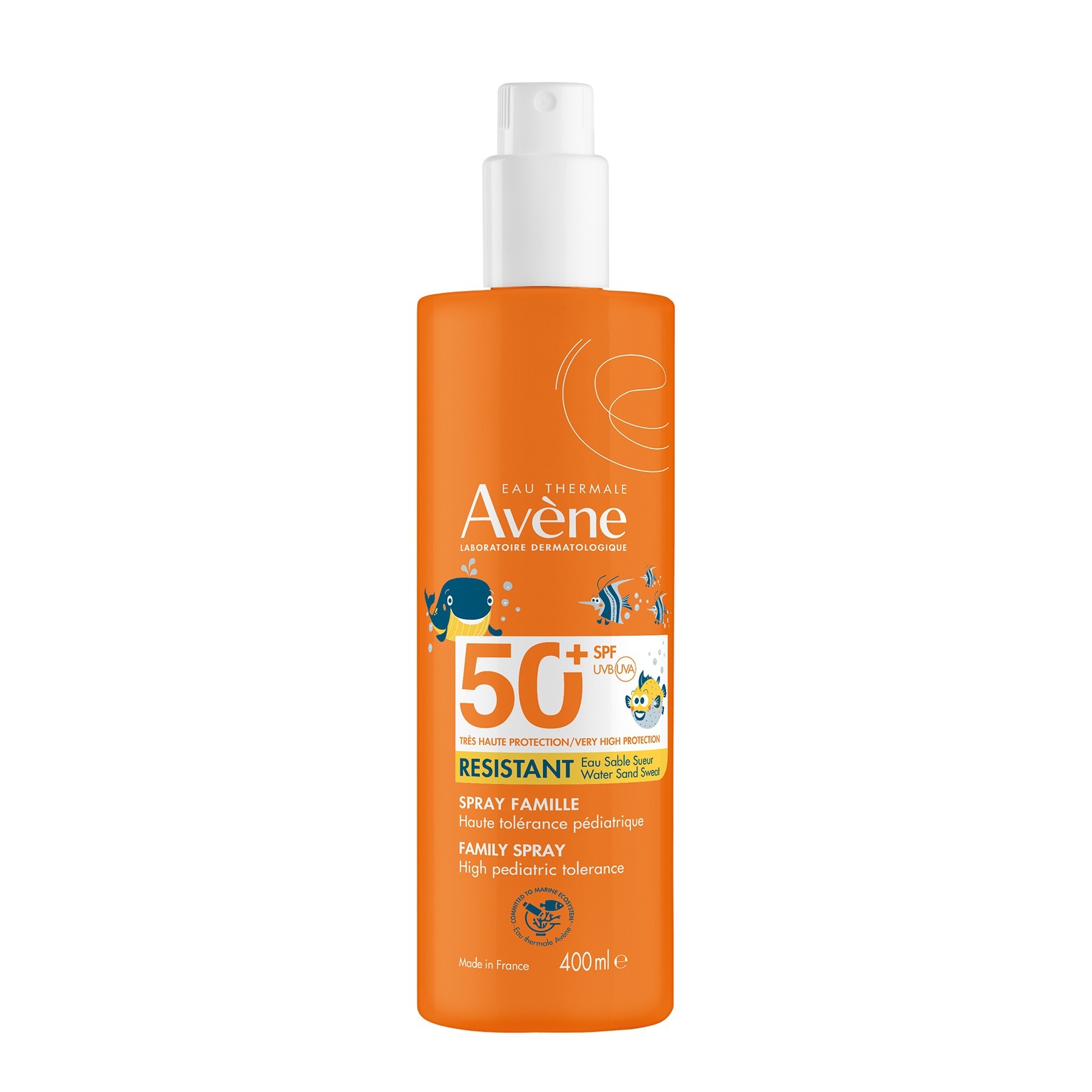 Avene Enfant Family Size Spray SPF50+ 400ml - Αντηλιακό Γαλάκτωμα Προσώπου και Σώματος Για Όλη την Οικογένεια