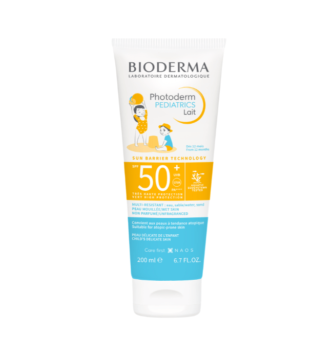 Bioderma Photoderm Pediatrics Lait SPF50+ 200ml - Παιδικό Αντηλιακό Γαλάκτωμα Προσώπου και Σώματος