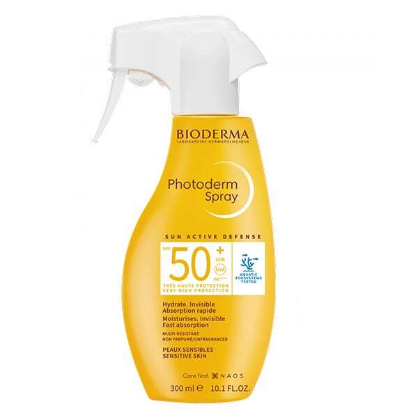 Bioderma Photoderm Family Spray SPF50+ 300ml - Αντηλιακό Σπρέι Για Πρόσωπο και Σώμα Για Όλη την Οικογένεια