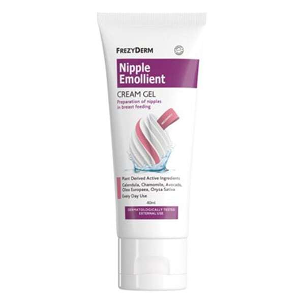 Frezyderm Nipple Emollient Cream-Gel 40ml - Μαλακτική Κρέμα Για Τις Θηλές