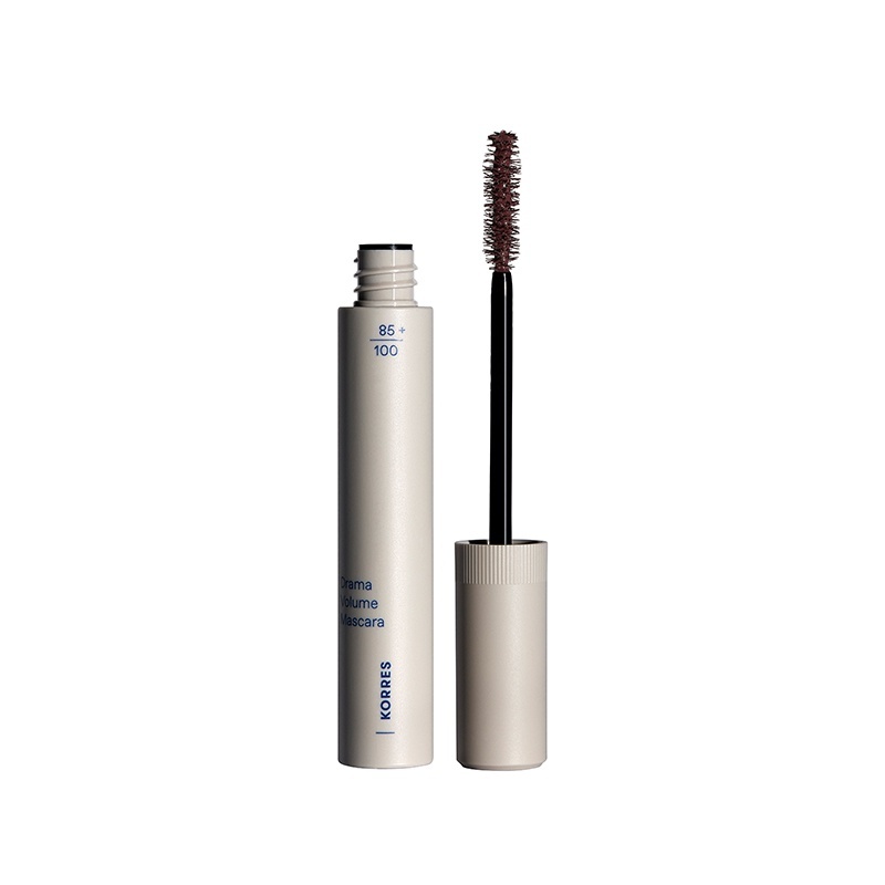 Korres Drama Volume Mascara 02 Plum Brown 13ml - Μάσκαρα Για Έντονο Χρώμα. Όγκο και Μήκος