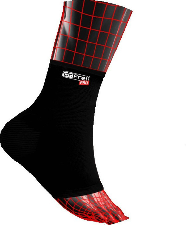 Dr. Frei S7035 Elastic Ankle Brace Black Color - Ελαστική Επιστραγαλίδα Μεσαίο Μέγεθος Μαύρη