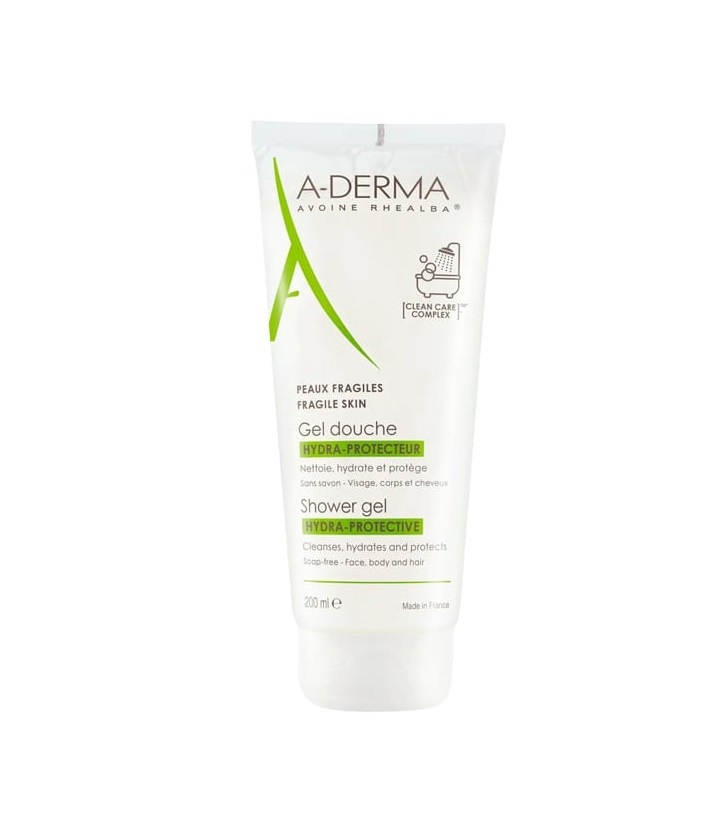 A-Derma Hydrating Shower Cream 3in1 200ml - Ενυδατικό Αφρόλουτρο Για Σώμα. Πρόσωπο και Μαλλιά