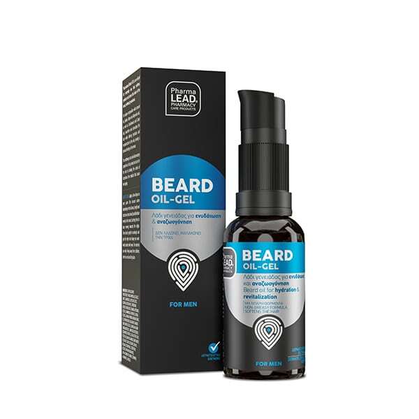 Pharmalead Beard Oil Gel 30ml- Λάδι Τζελ Περιποίησης Γενειάδας Για Ενυδάτωση και Αναζωογόνηση