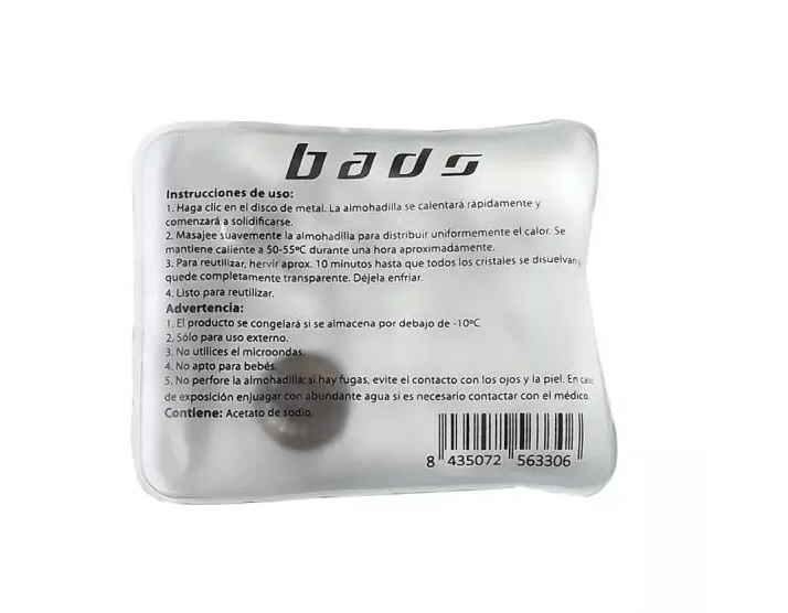 Biostam Bads Hot-Cold 10x8cm - Θεραπευτικό Επίθεμα Ζεστό/Κρύο